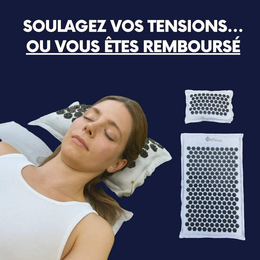 Tapis d'acupression Cellsius - Votre allié contre le stress et la douleur