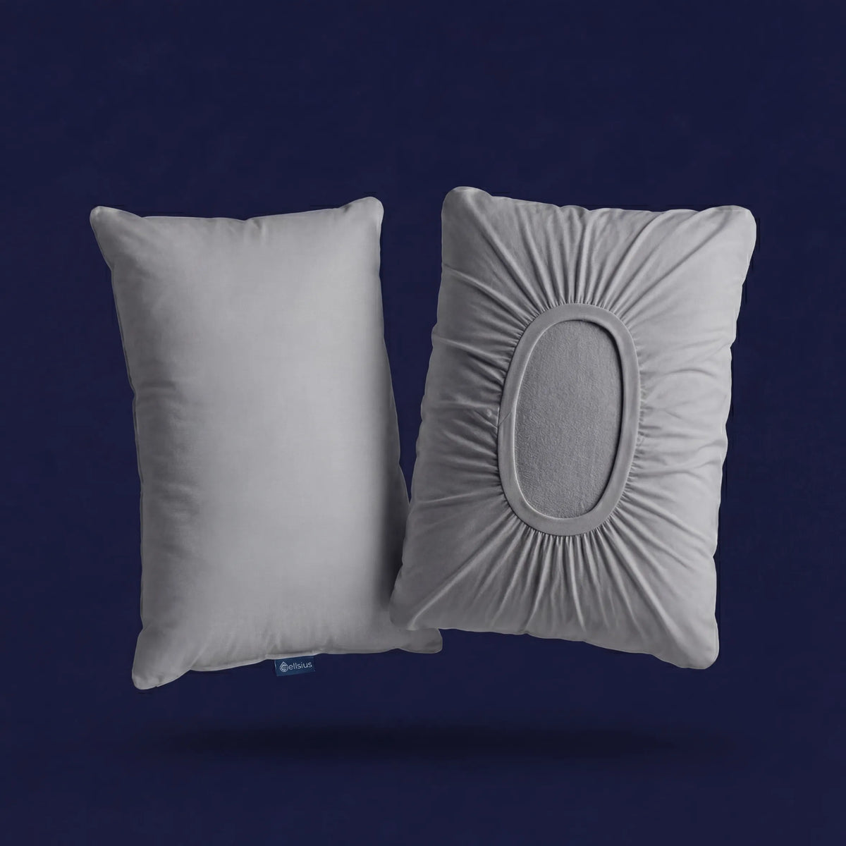 Taie d'oreiller en nylon fraîche et douce (système drap housse) - Pose rapide, nuits fraîches