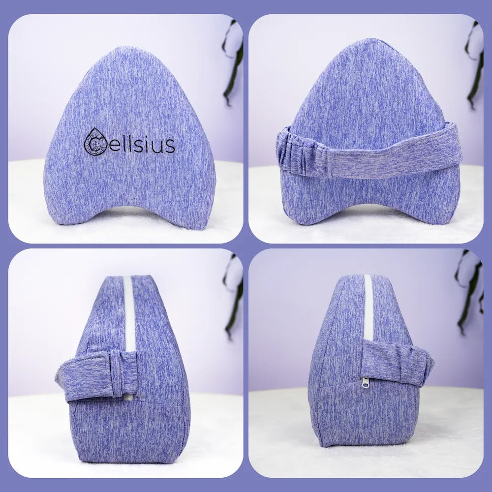 Housse fraîche avec velcro en couleur - Coussin genoux Cellsius - Cellsius | L’Orthopédie au service de votre bien - être
