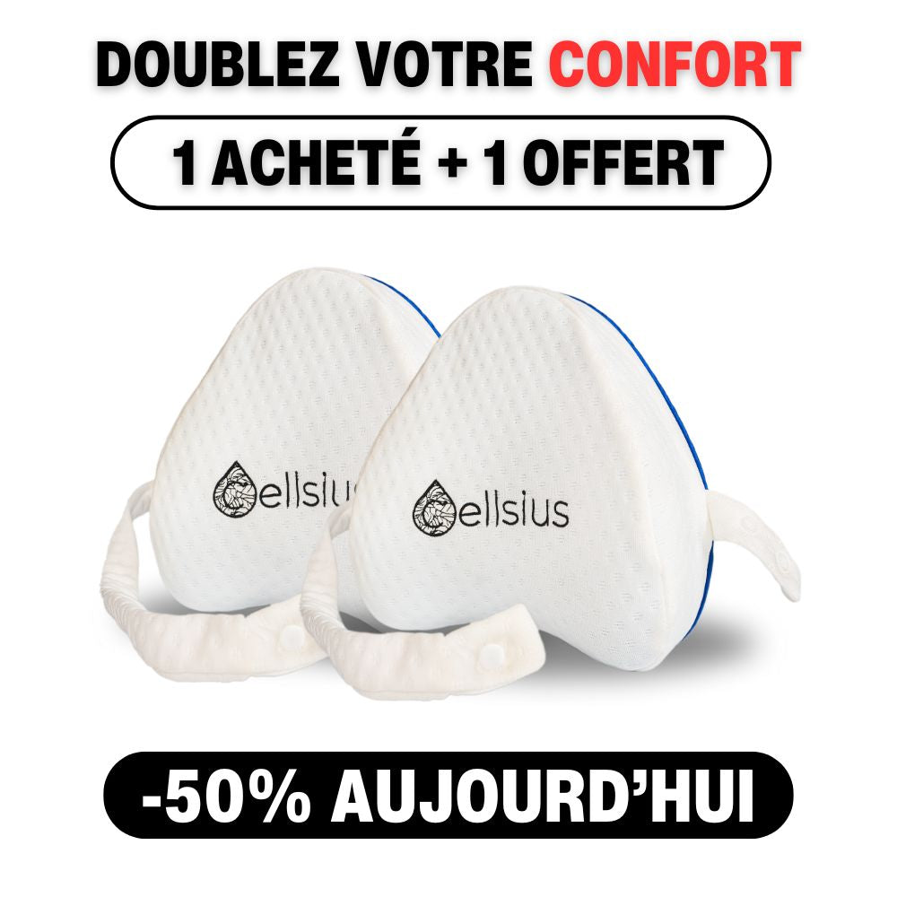 Coussin Orthopédique Cellsius - Le Secret d'un Sommeil Sans Douleur