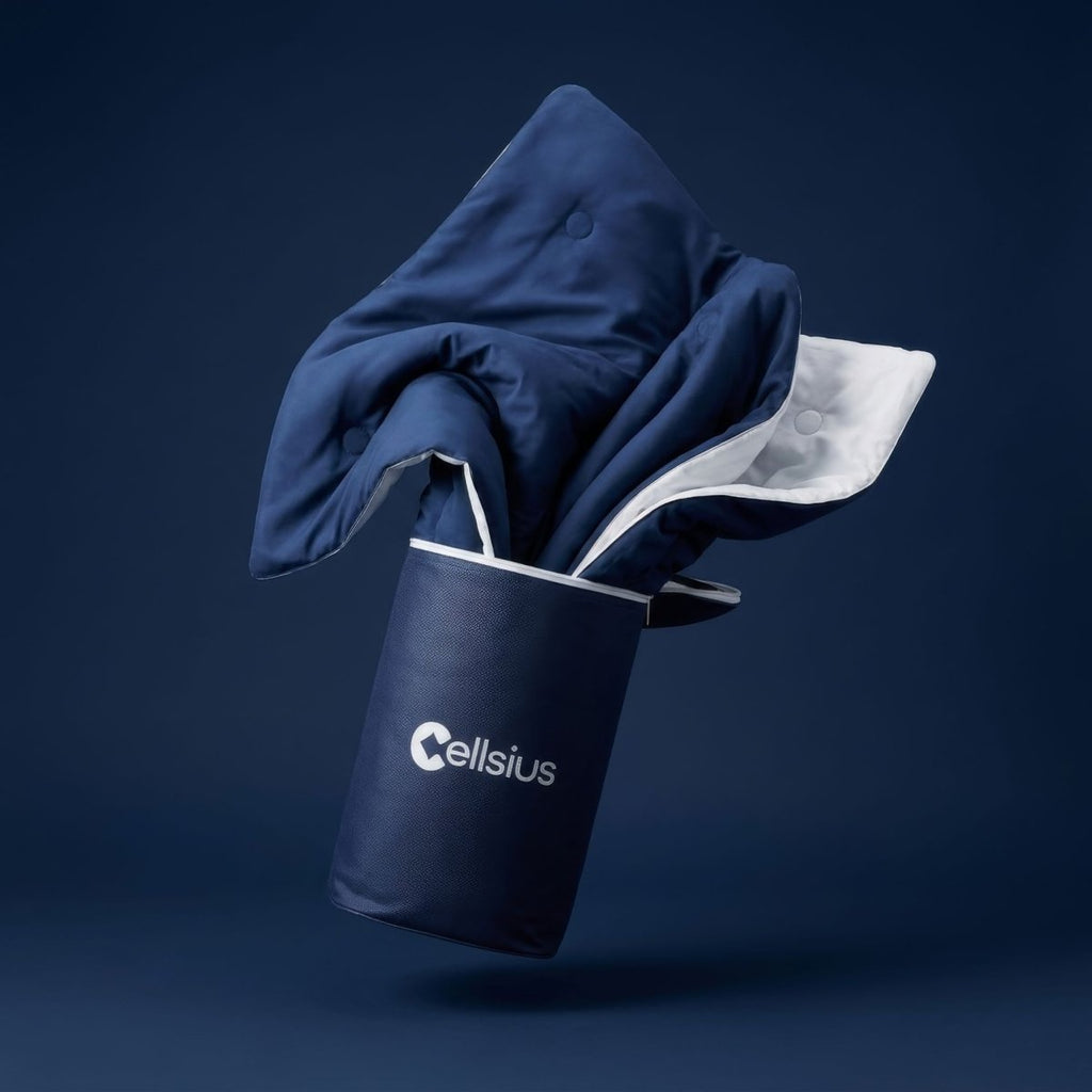 Couette rafraîchissante Cellsius - Le secret d'une nuit fraîche - Cellsius | L’Orthopédie au service de votre bien-être