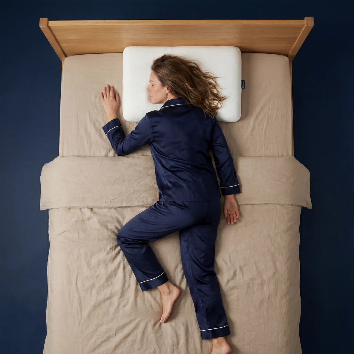 Oreiller Orthopédique Plat Cellsius - Le secret du dormeur ventral