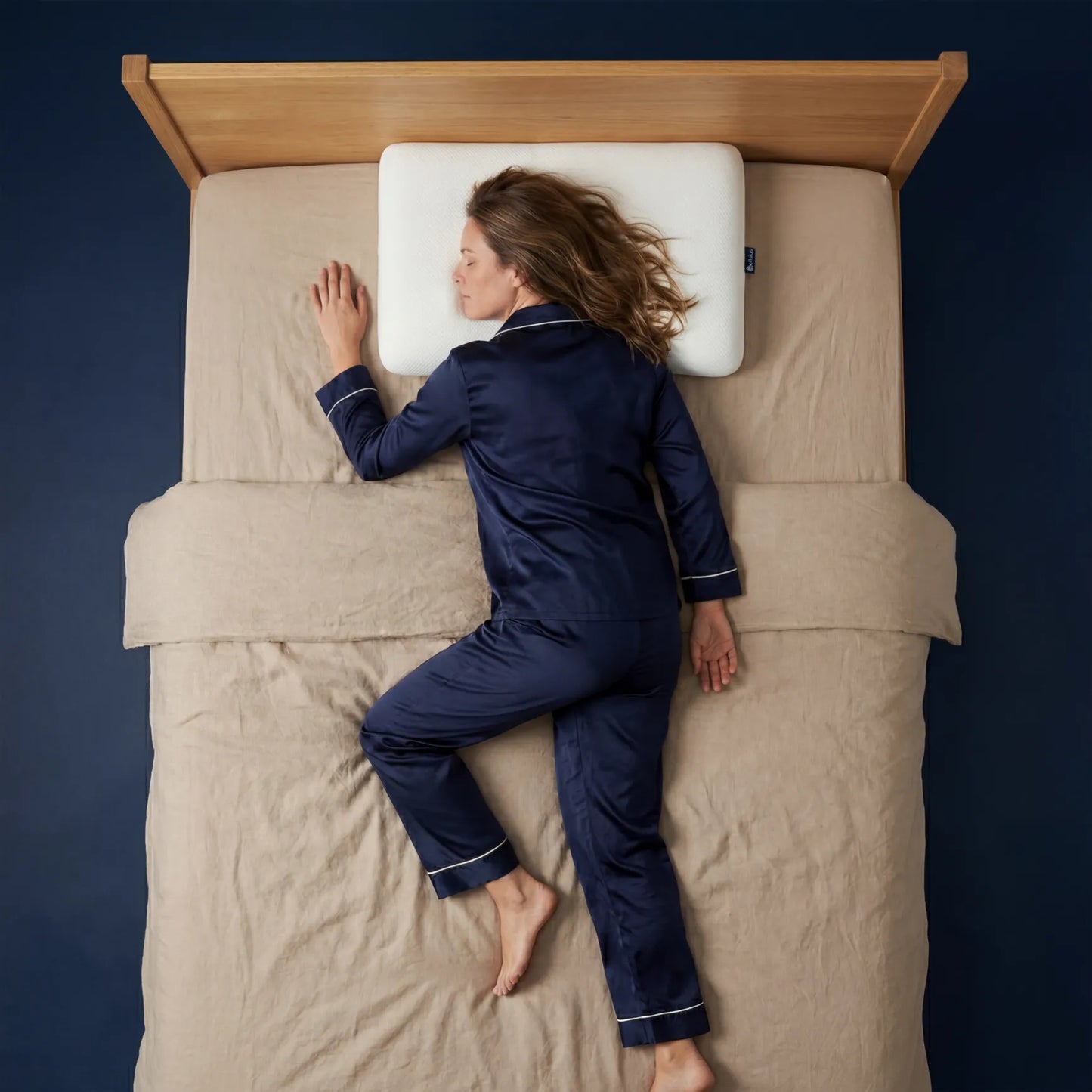 Oreiller Orthopédique Plat Cellsius - Le secret du dormeur ventral