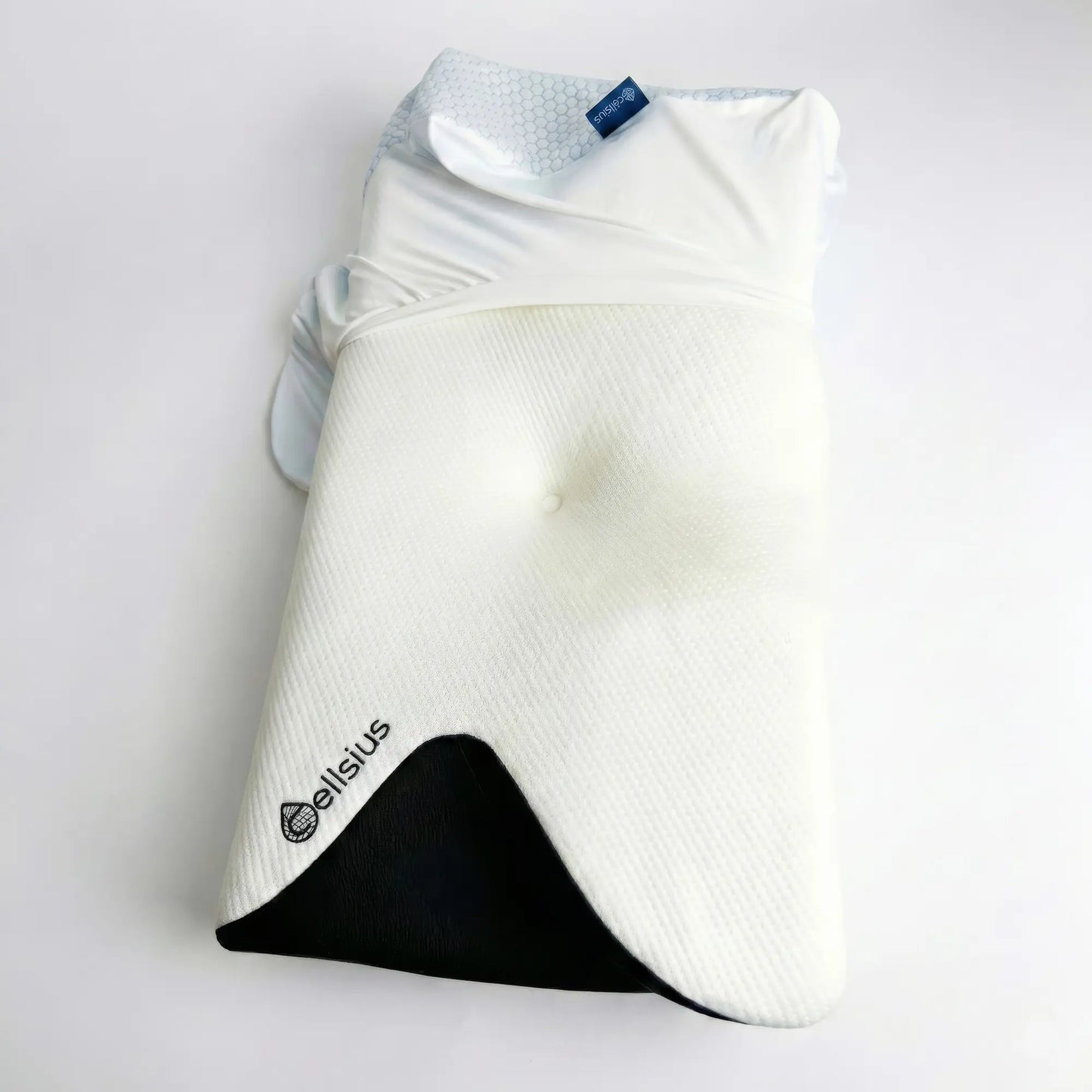 Taie d'Oreiller Easyfix Fresh 3D - Pose rapide, nuits fraîches