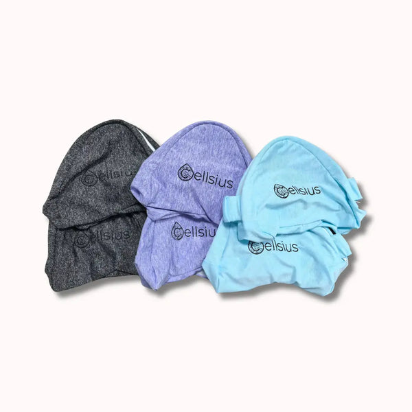 Housse fraîche avec velcro en couleur - Coussin genoux Cellsius