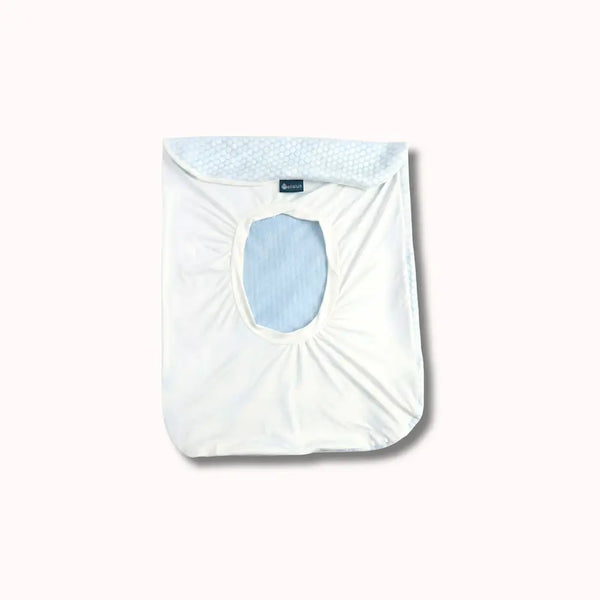 Taie d'oreiller fraîche et pratique (système drap housse) - Pose rapide, nuits fraîches