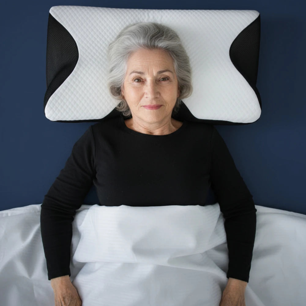 Oreiller Papillon Cervical Cellsius - Le secret du dormeur latéral et dorsal