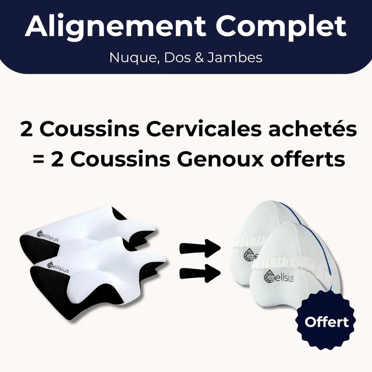 Pack Alignement Complet - Soutien global du corps - Cellsius | L’Orthopédie au service de votre bien - être
