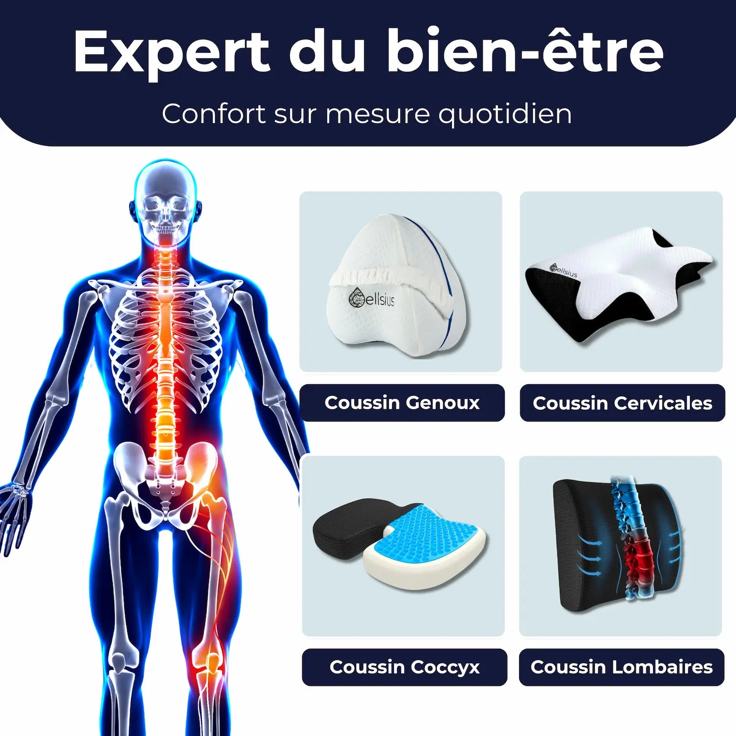 Kit Expert du Bien Être - Confort sur mesure quotidien