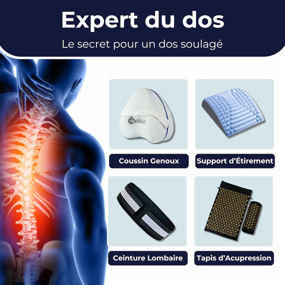 Kit Expert du dos - Le secret pour un dos soulagé