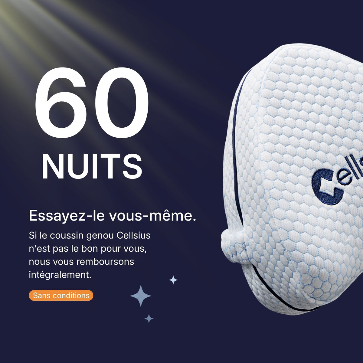 Coussin genoux Cellsius FRAIS v2.0