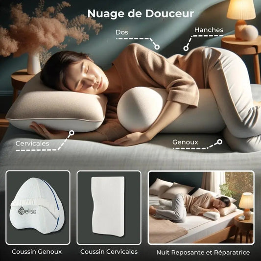 Kit Nuage de Douceur - Confort Nocturne Inégalé