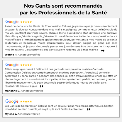 Gants de Compression Cellsius - Libérez Vos Mains de la Douleur