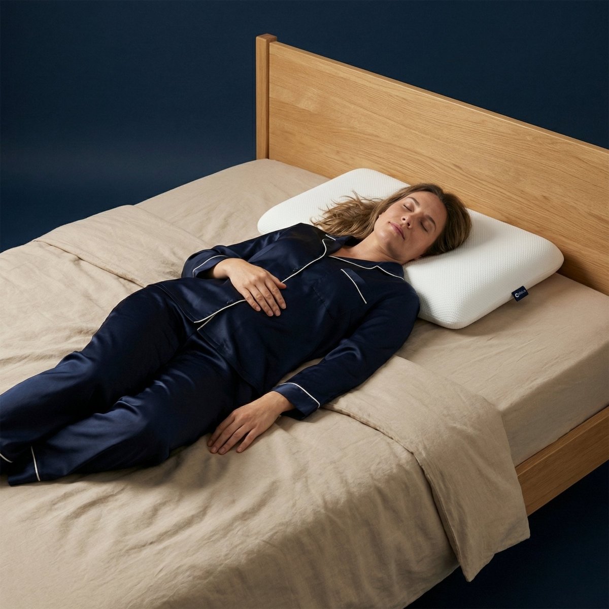 Oreiller Orthopédique Plat Cellsius - Le secret du dormeur ventral - Cellsius | L’Orthopédie au service de votre bien - être