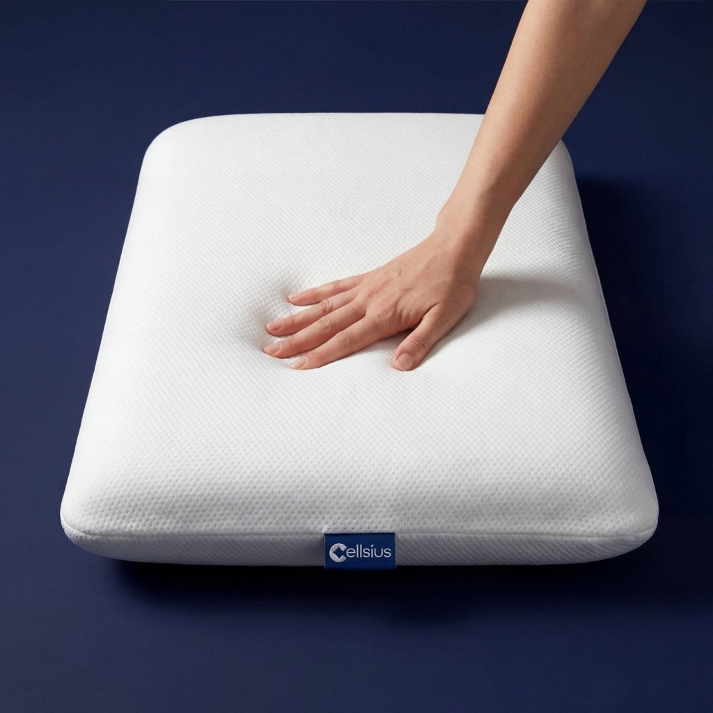 Oreiller Orthopédique Plat Cellsius - Le secret du dormeur ventral - Cellsius | L’Orthopédie au service de votre bien - être
