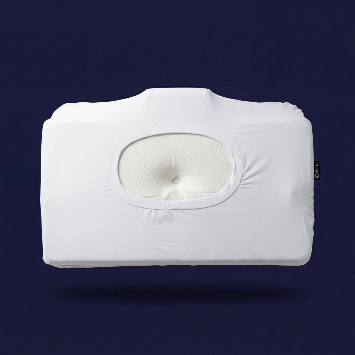 Taie d'oreiller en nylon fraîche et douce (système drap housse) - Pose rapide, nuits fraîches - Cellsius | L’Orthopédie au service de votre bien - être
