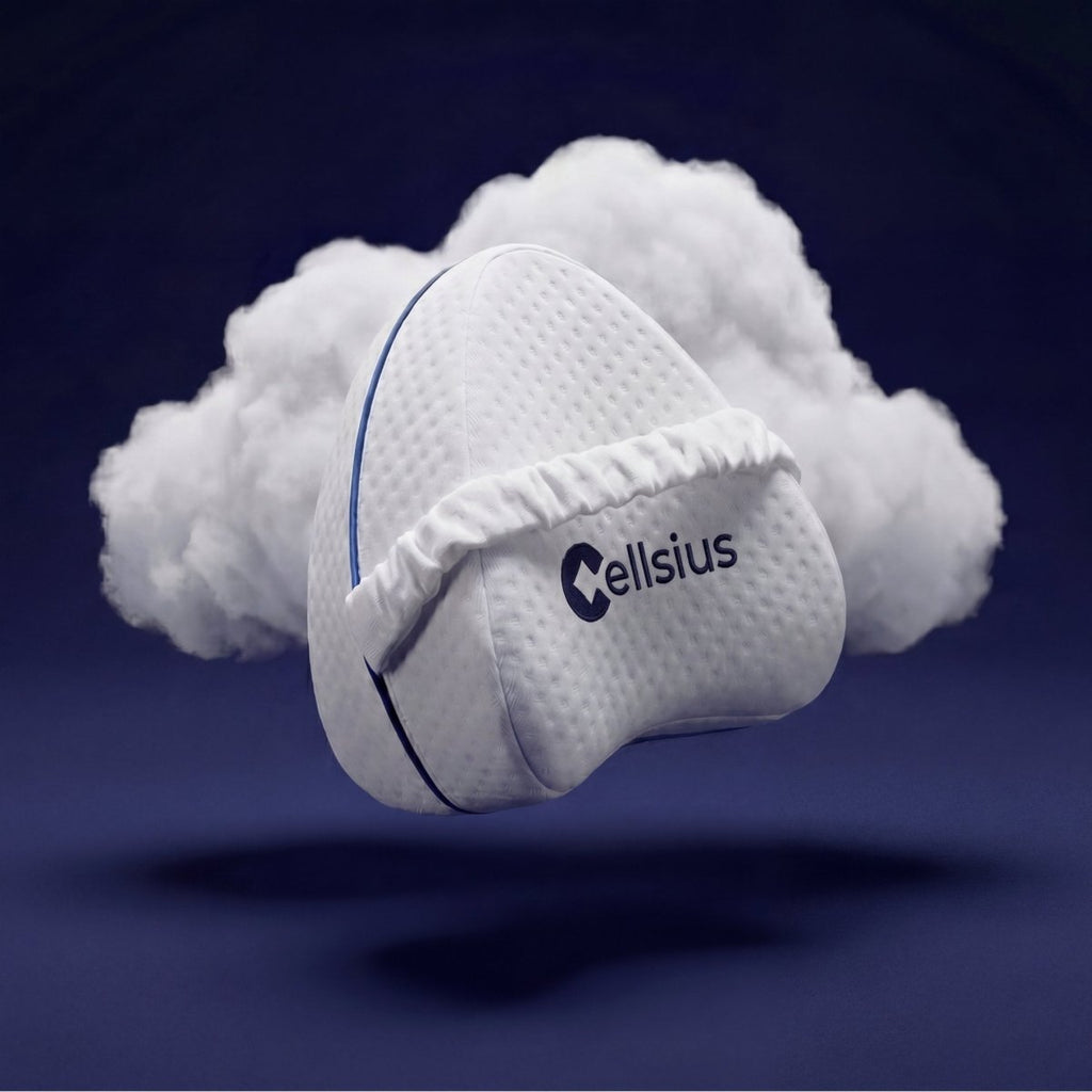 Coussin Orthopédique Genoux Cellsius - Le secret d'un sommeil sans douleur - Cellsius | L’Orthopédie au service de votre bien - être