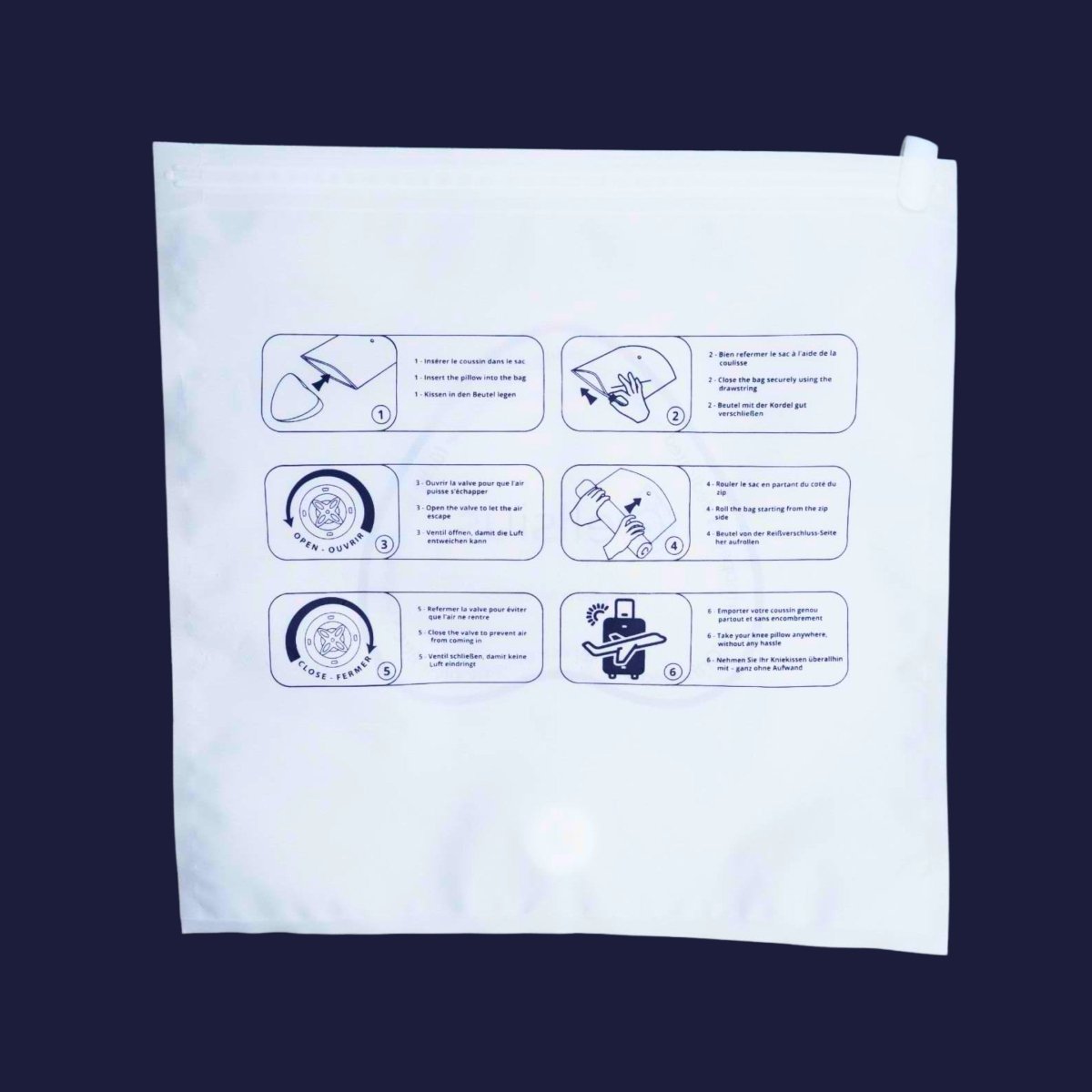 Sac de transport pliable - Coussin genoux Cellsius - Cellsius | L’Orthopédie au service de votre bien - être