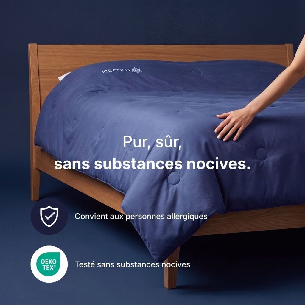 Couette rafraîchissante Cellsius - Le secret d'une nuit fraîche - Cellsius | L’Orthopédie au service de votre bien-être
