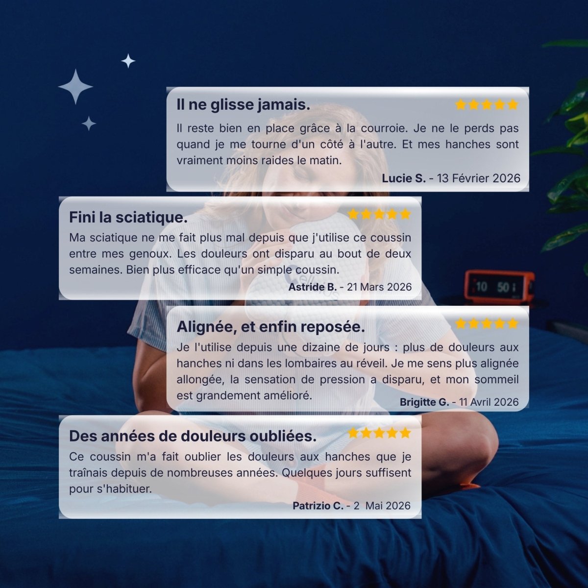 Coussin Orthopédique Genoux Cellsius - Le secret d'un sommeil sans douleur - Cellsius | L’Orthopédie au service de votre bien-être