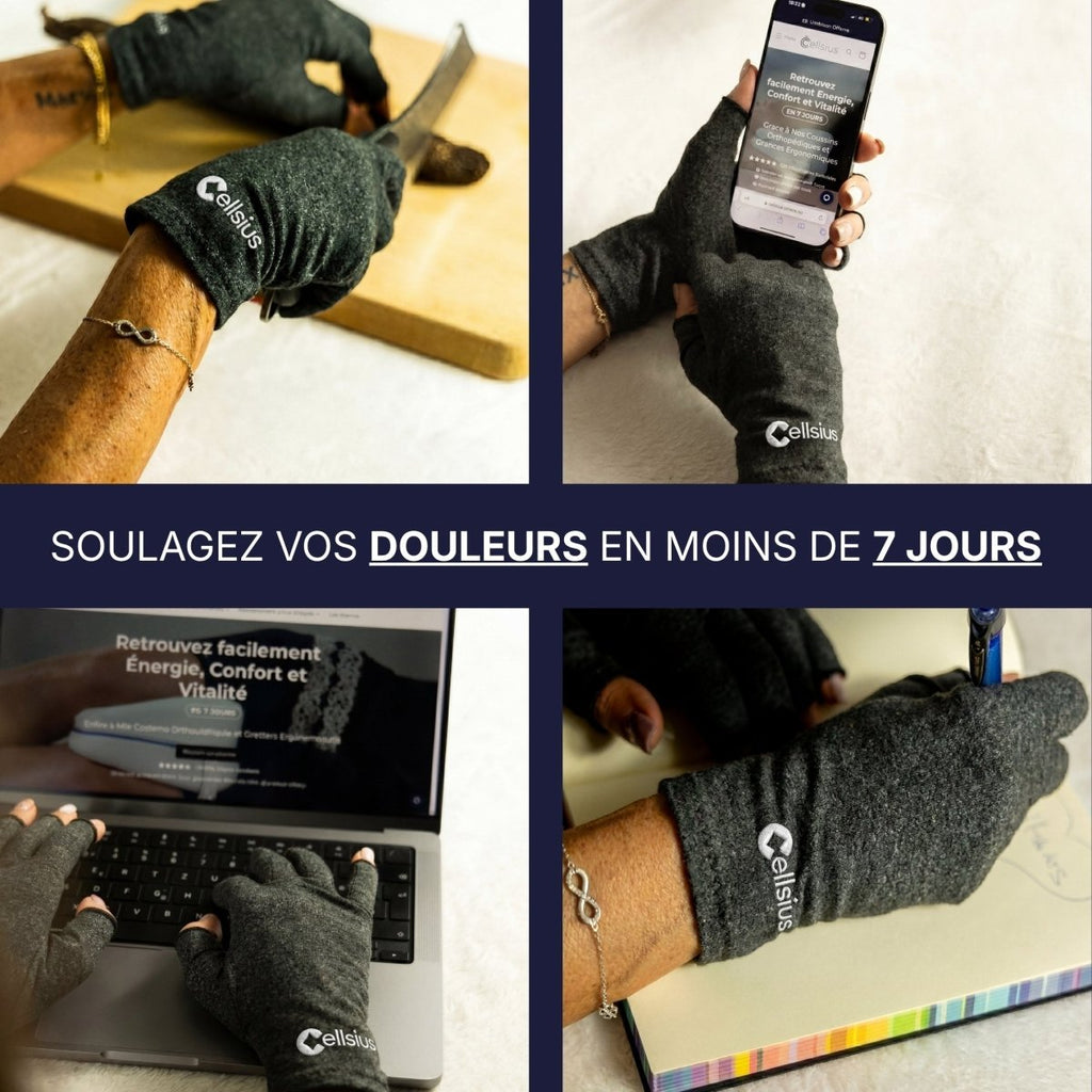 Gants de Mobilité Cellsius - Libérez vos mains de la douleur - Cellsius | L’Orthopédie au service de votre bien - être
