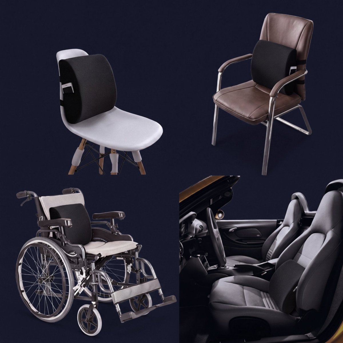 Coussin Orthopédique Dossier Cellsius - Soulage les douleurs lombaires et dorsales - Cellsius | L’Orthopédie au service de votre bien - être
