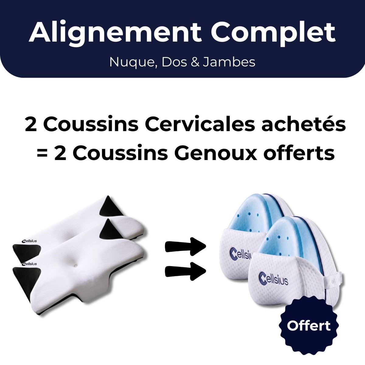 Pack Alignement Complet - Soutien global du corps - Cellsius | L’Orthopédie au service de votre bien - être